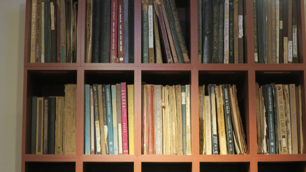 森の音ミュージアムの古い楽譜