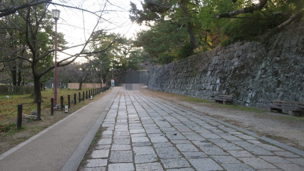 和歌山城周囲の道