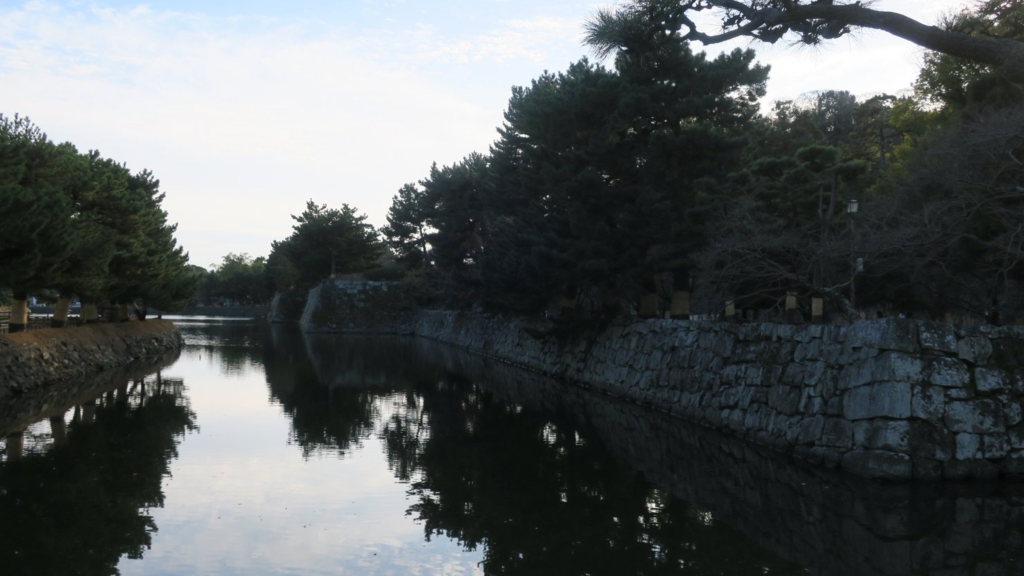 和歌山城の堀