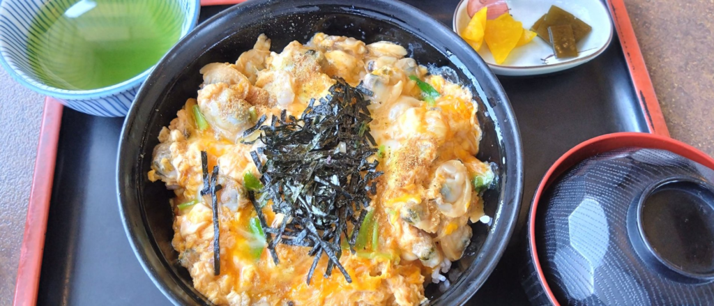 天橋立松吟のあさり丼