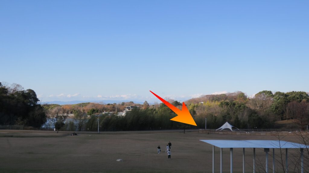 蜻蛉池公園のドッグラン